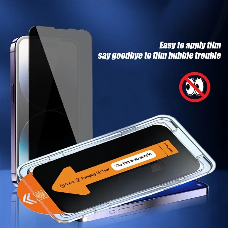 Screen Protectors - Privacy Anti-Spy Temper Glass Film for