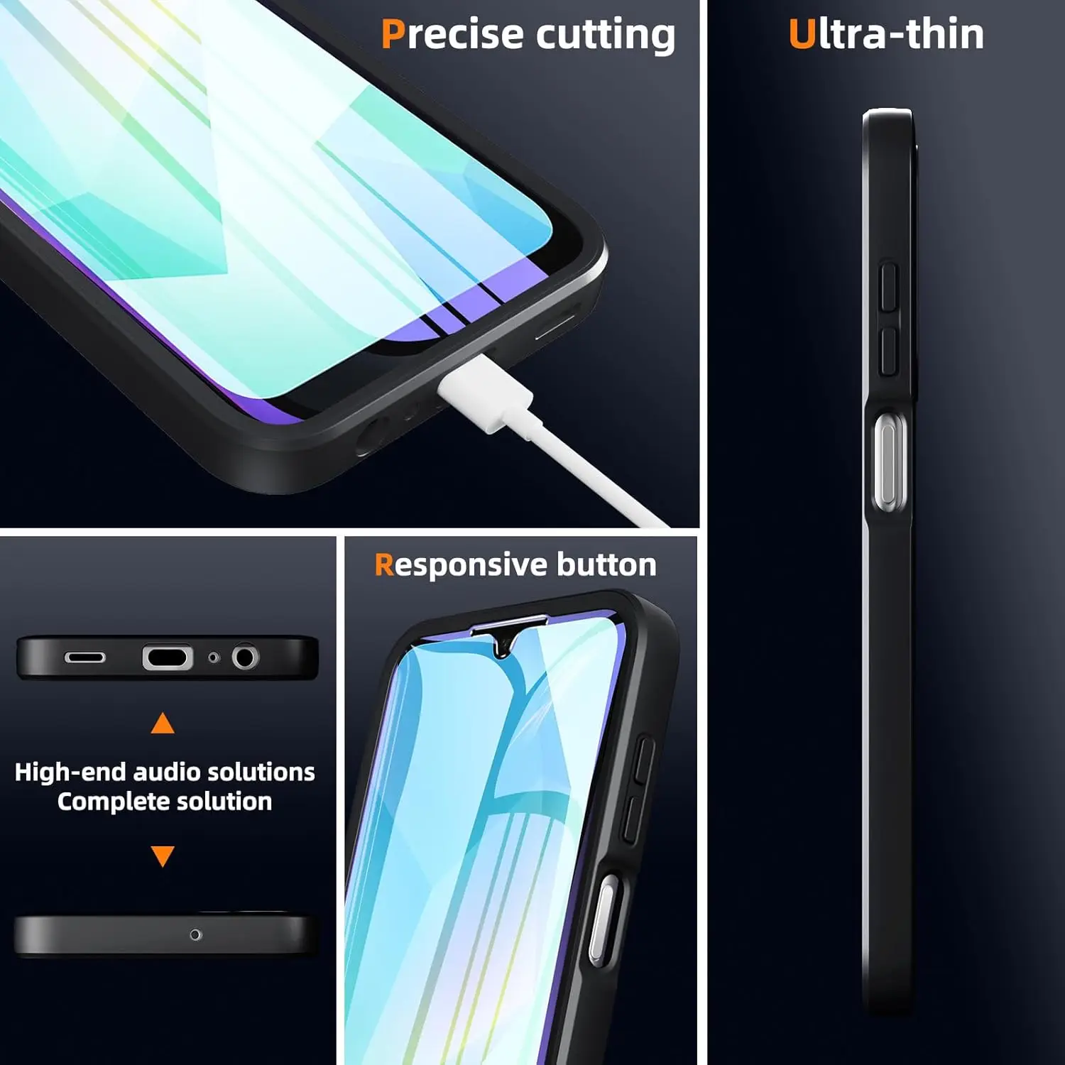 Heavy Duty Clear 360° Full Bod - Heavy Duty 360 Full Body Protective Case 评论和价格