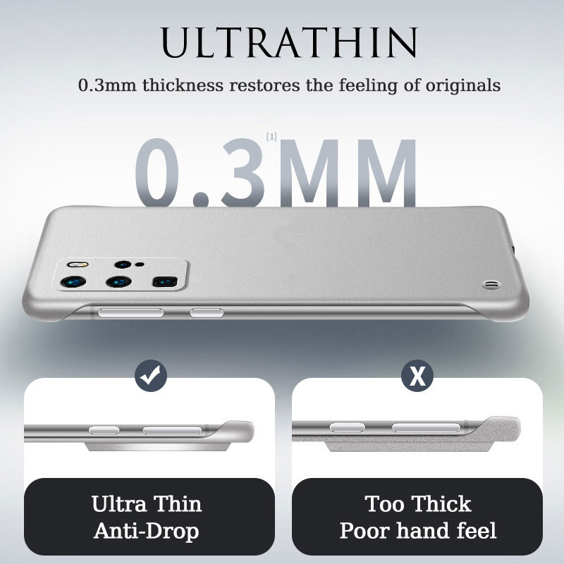 Frameless Slim Painting Matte  - Matte Hard Pc Back Case 评论和价格