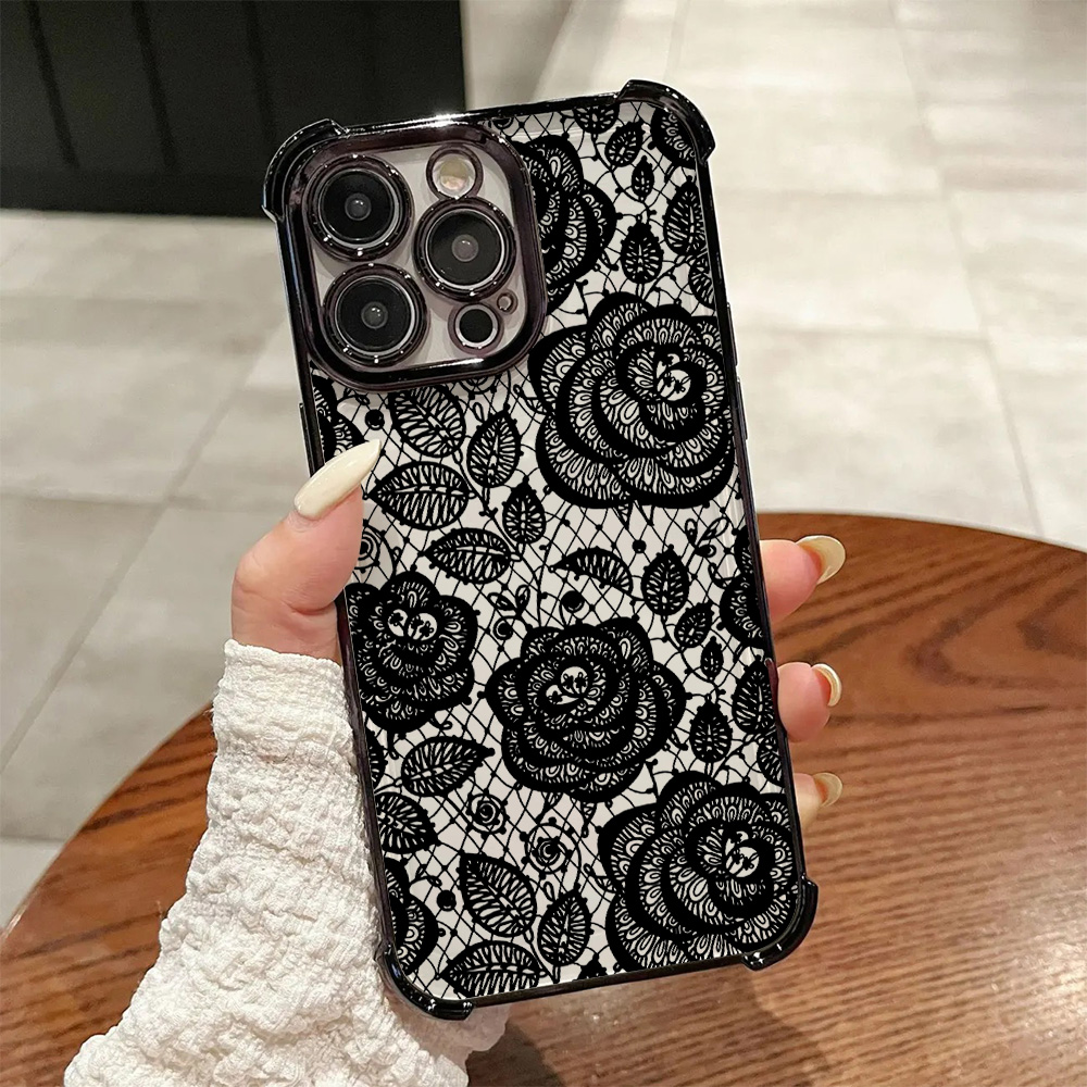 Polka dot lace Plating Phone C - Phone Cases 评论和价格
