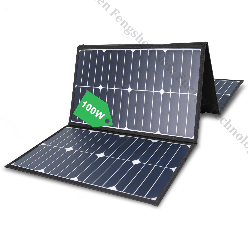 Portable 100 Watt Folding Sola - Chargers 评论和价格