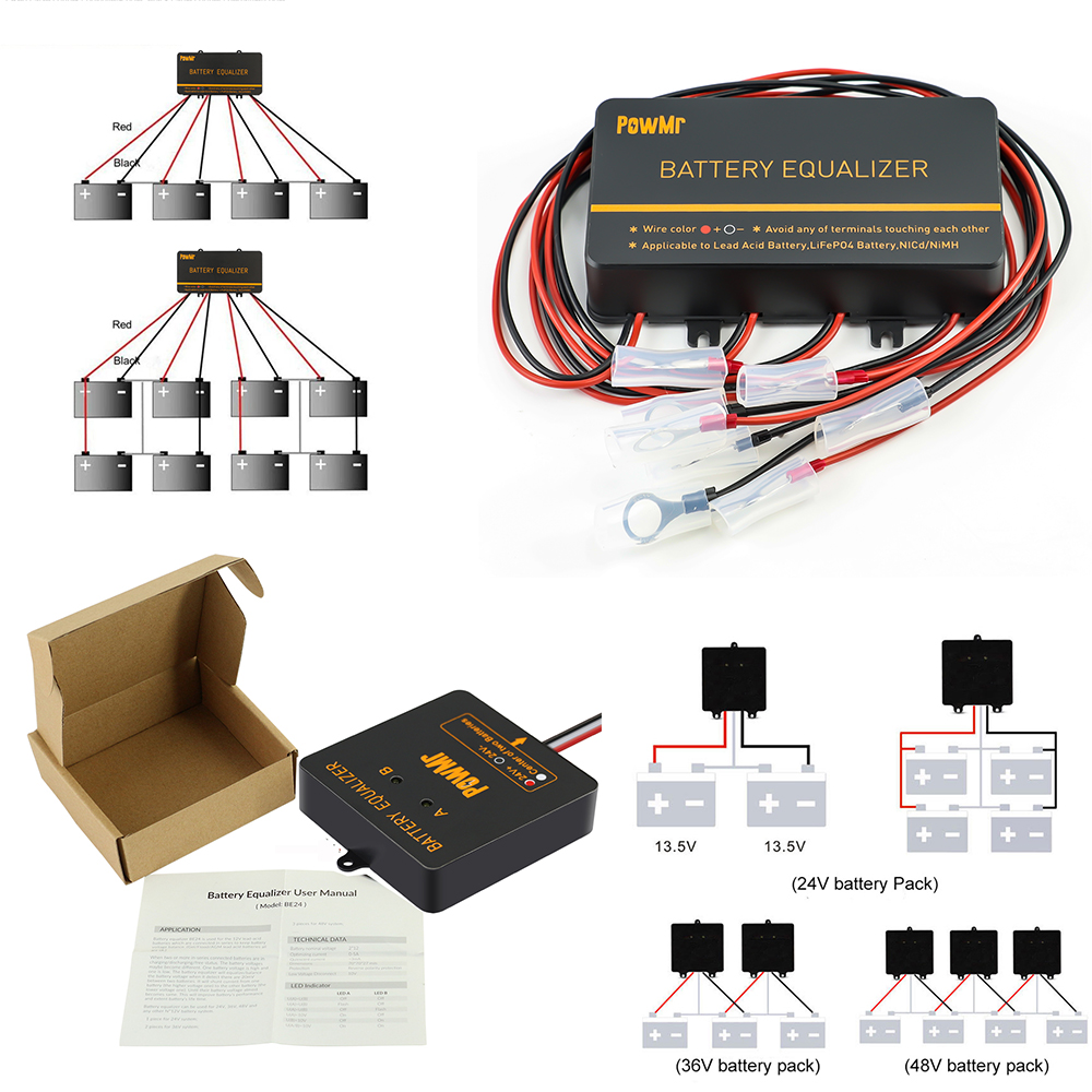 PowMr USA 24V 48V Battery Equa - Power Banks 评论和价格
