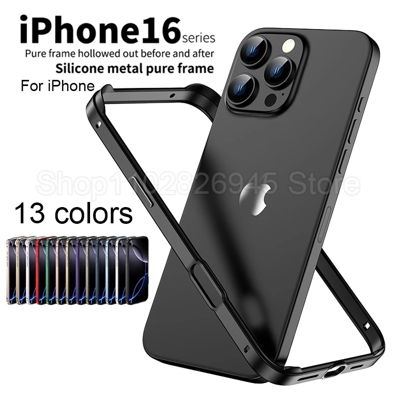 Hybrid Silicone Frame Aluminum - Metal Bumper Aluminum Frame Case 评论和价格