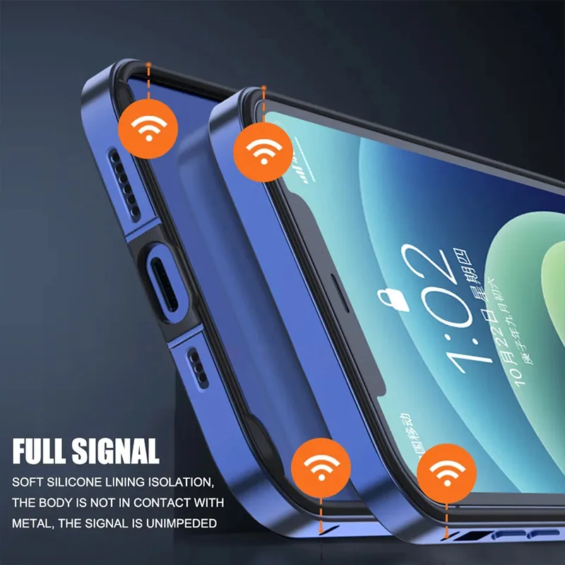 Hybrid Silicone Frame Aluminum - Metal Bumper Aluminum Frame Case 评论和价格