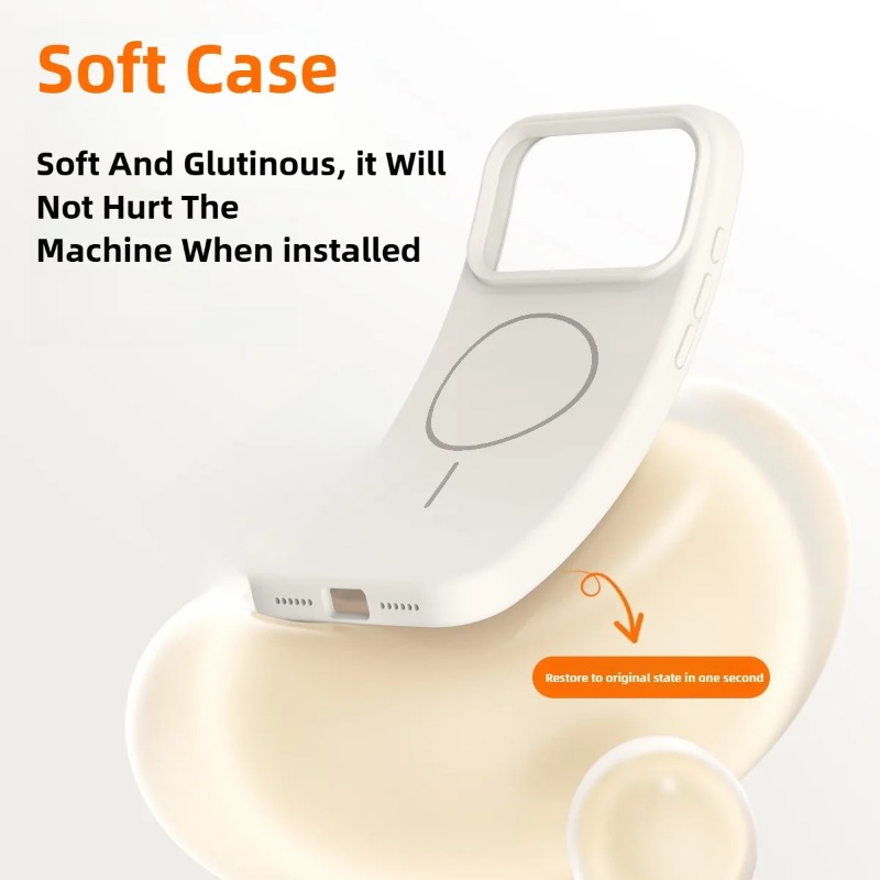 18 ProMax Magnetic Original Li - Liquid Silicone Magnetic Phone Case 评论和价格
