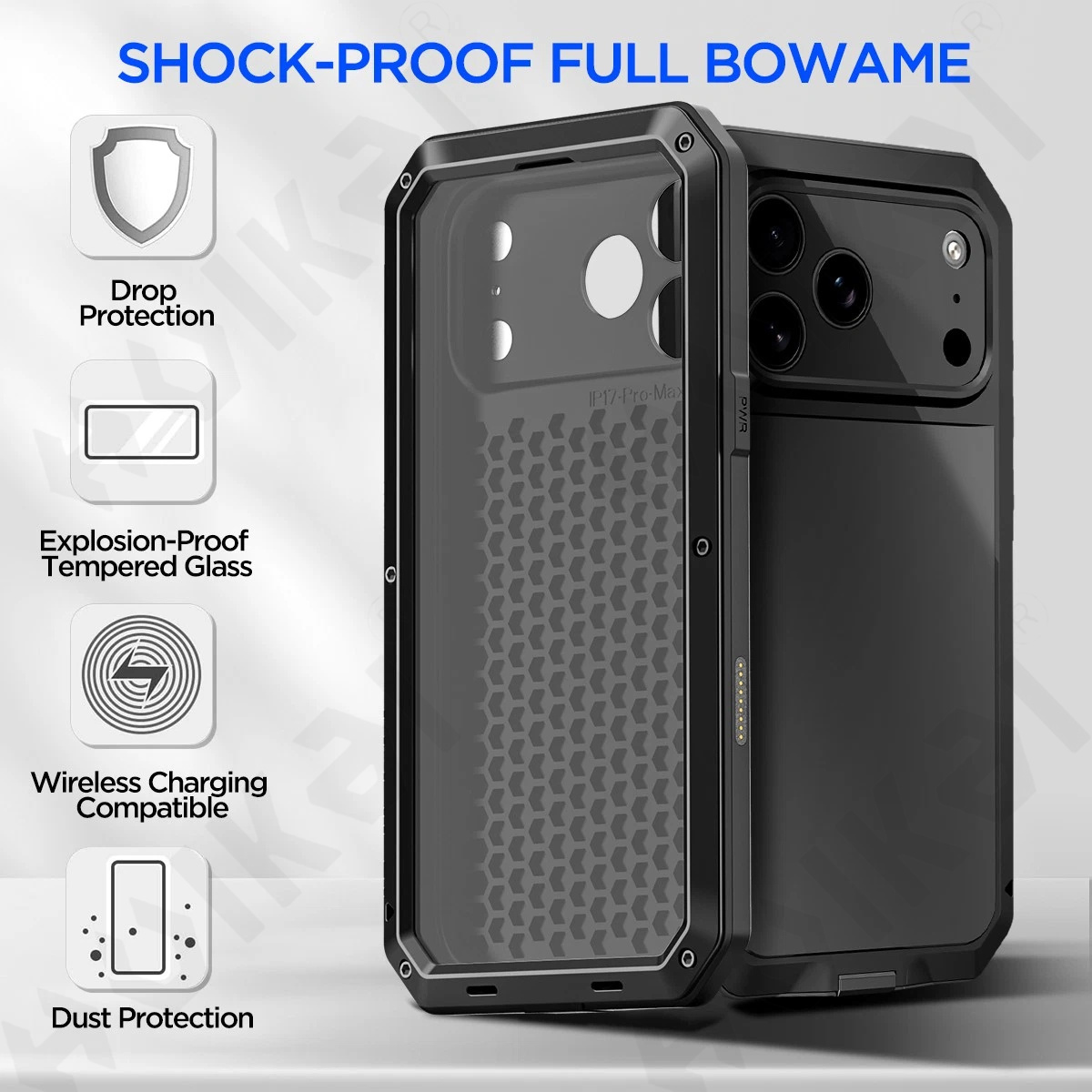 Suitable Case for IPhone 18 Pr - Heavy Duty 360 Full Body Protective Case 评论和价格