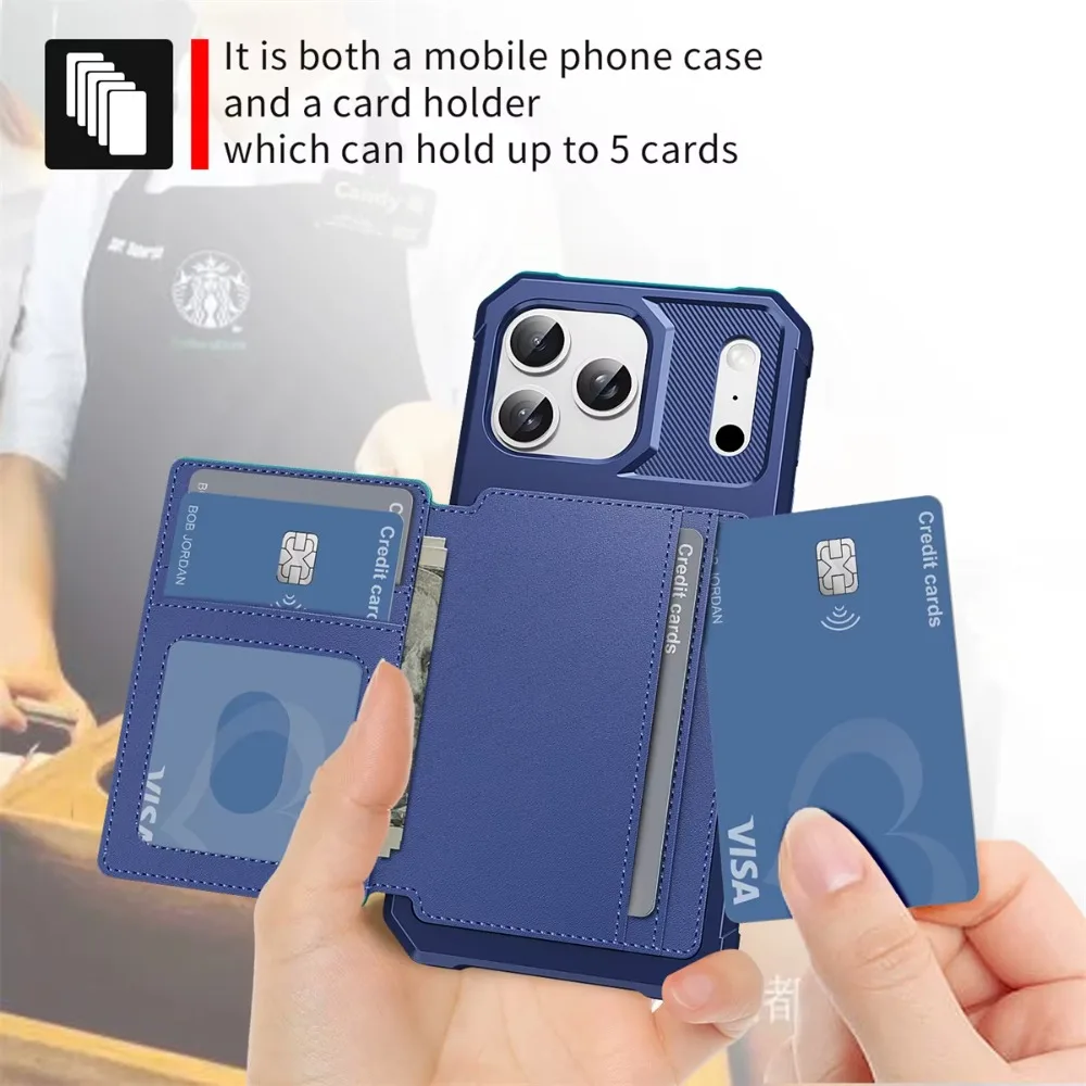 Wallet Phone Case Card Holder  - Leather Wallet Card Holder Phone Cover 评论和价格