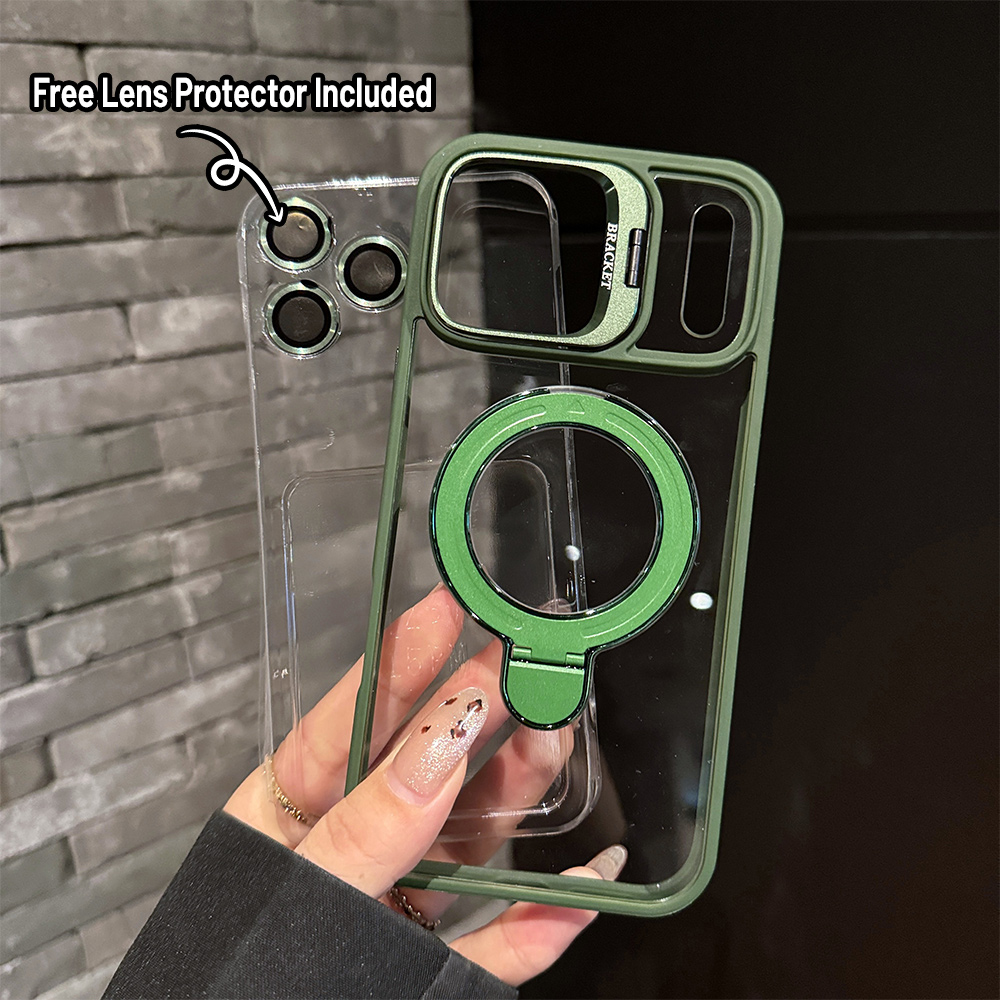 For Magsafe Magnetic Holder Ph - Clear Shockproof Bumper Case 评论和价格