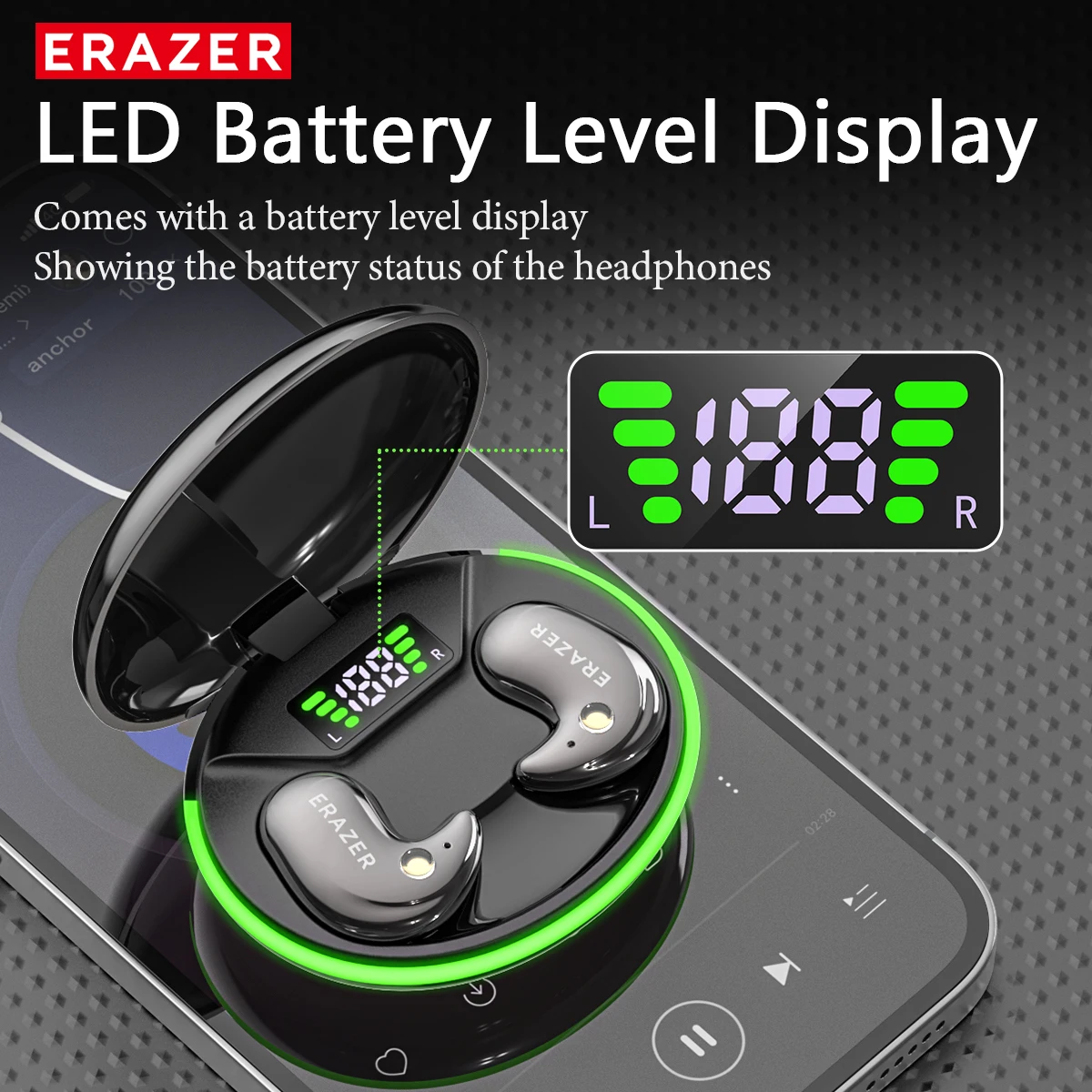EARZER XF58 In-Ear Bluetooth H - Earphones 评论和价格