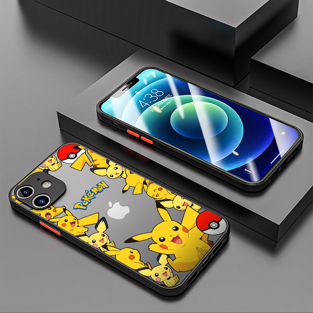 Hot Anime Cartoon Pokemon Case - Matte Hard Pc Back Case 评论和价格