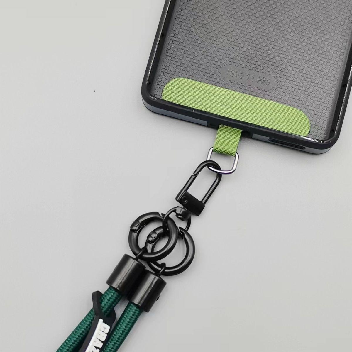 Long Solid Color Cross Body Ph - Crossbody Lanyard Neck Strap Case 评论和价格