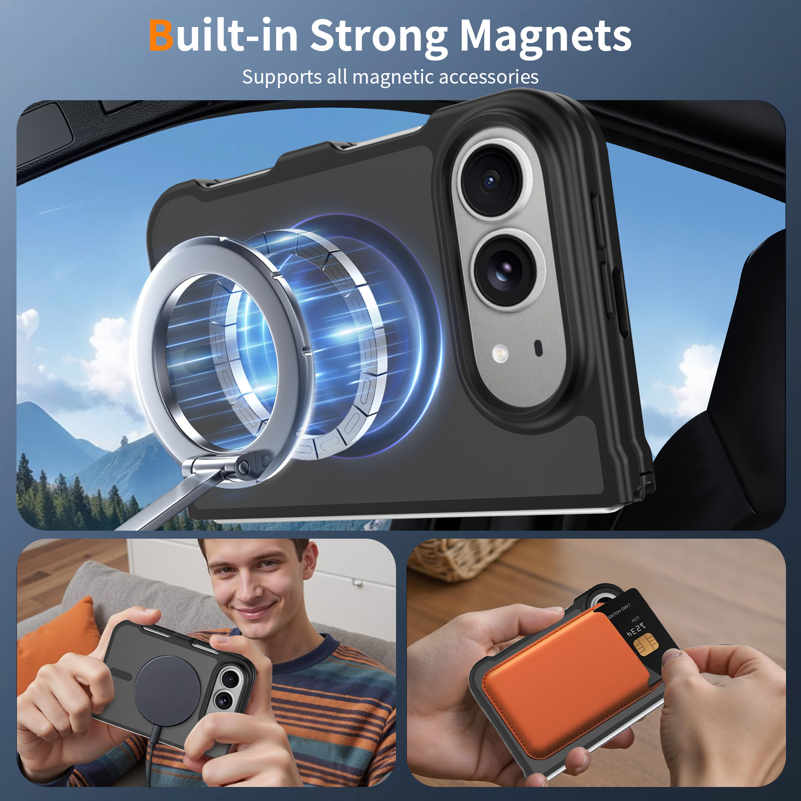 Ultra Slim Matte Magnetic Phon - Screen Protectors 评论和价格