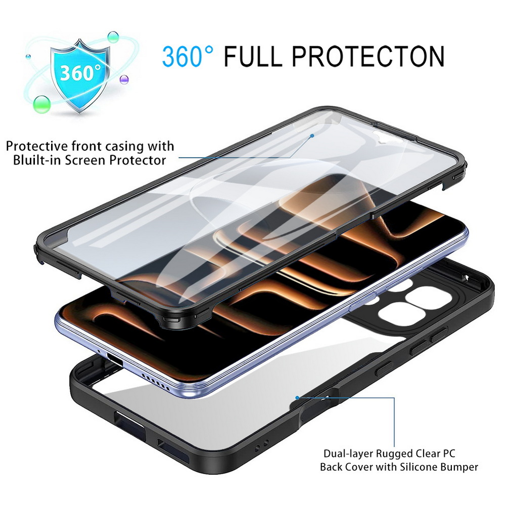 Luxury Transparent 360° Full-b - Heavy Duty 360 Full Body Protective Case 评论和价格