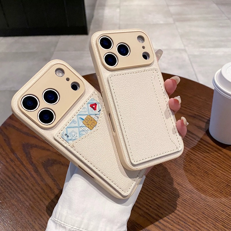 PU Leather Wallet Phone Case w - Leather Wallet Card Holder Phone Cover 评论和价格