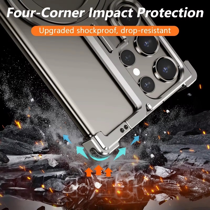 Metal Frameless Magnetic Holde - Metal Bumper Aluminum Frame Case 评论和价格