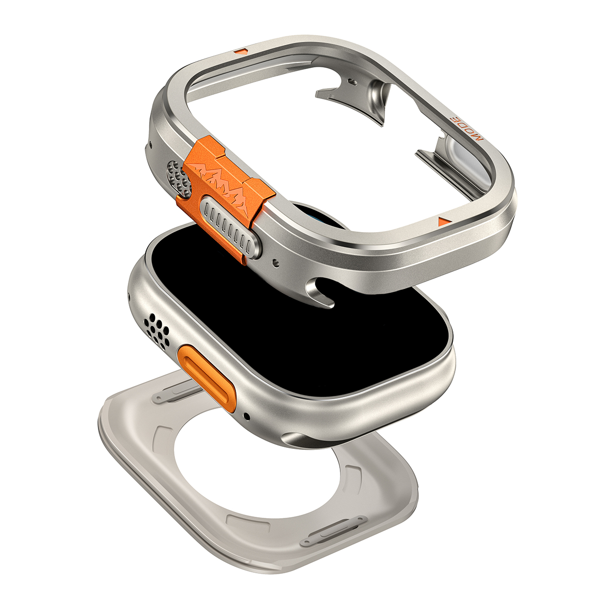 Metal Case for Apple Watch Ult - Metal Bumper Aluminum Frame Case 评论和价格